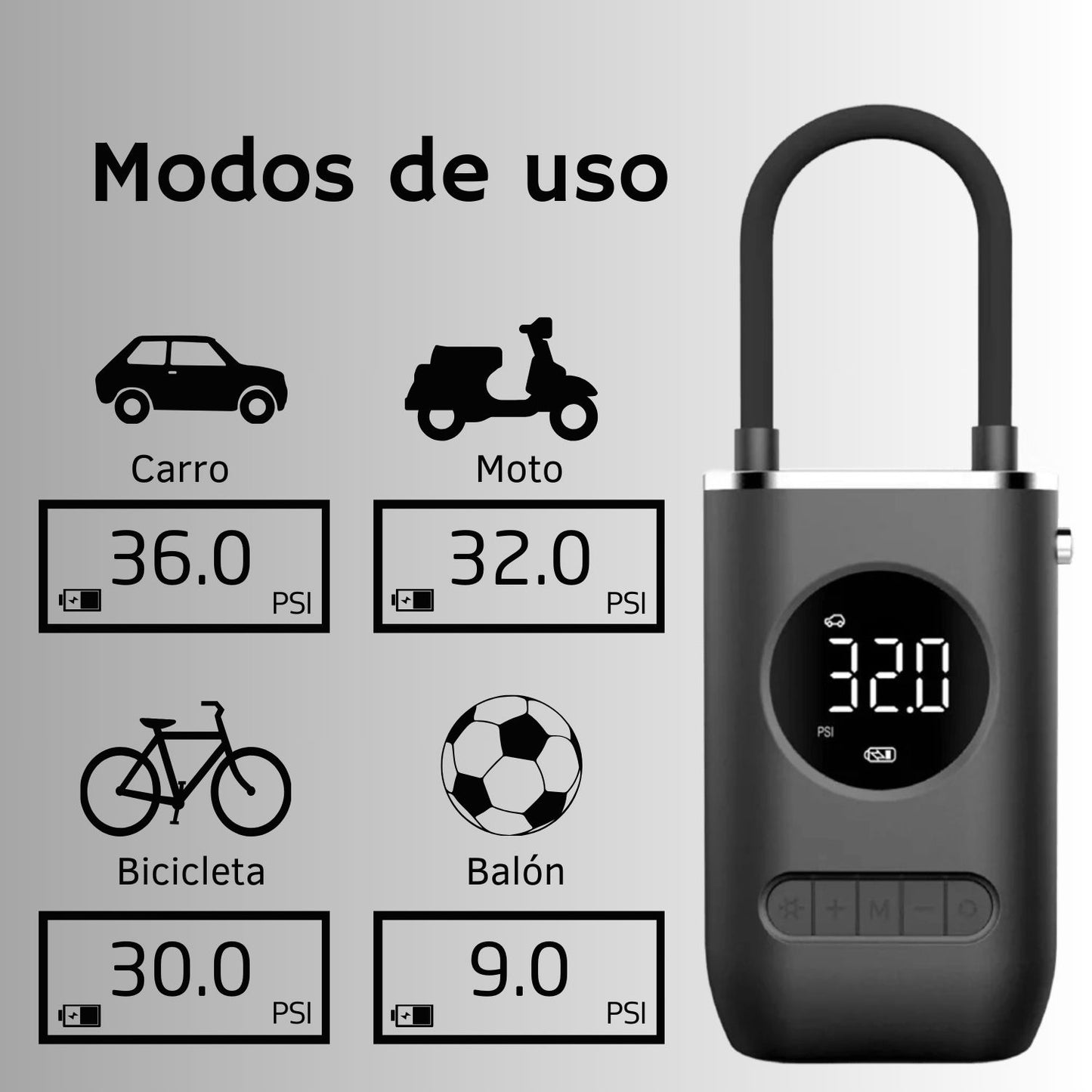 AIRGO® - INFLADOR PORTÁTIL+ ENVÍO GRATIS
