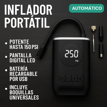 AIRGO® - INFLADOR PORTÁTIL+ ENVÍO GRATIS
